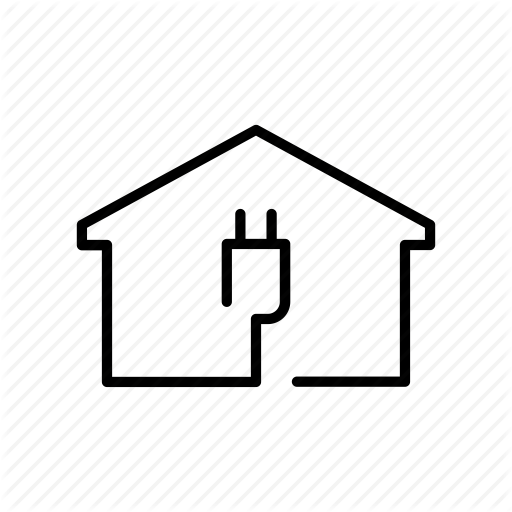 Electrician, Electricity, Energy, Home, House, Plug Icon