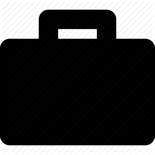 Job Icon Black Career Case Job Icon