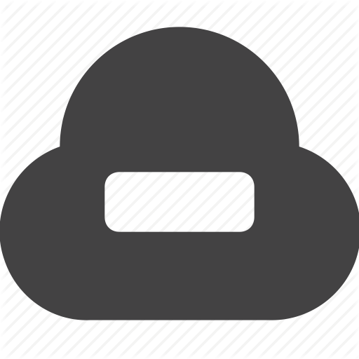 Cdn, Cloud, Remote, Remove Icon