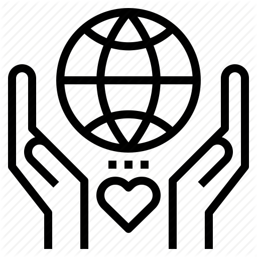 Charity, Donation, Global, Love, World Icon