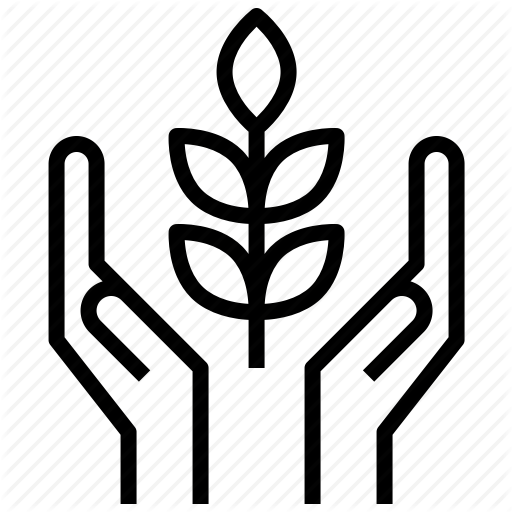 Charity, Eco, Food, Green, Organic, Plant Icon