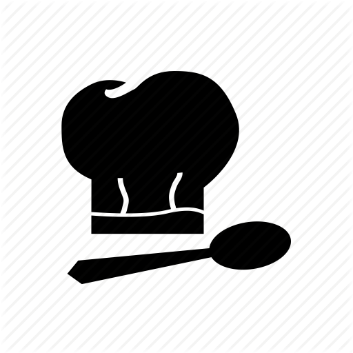 Chef, Chef's Hat, Cooking, Spoon Chef's Cap Icon