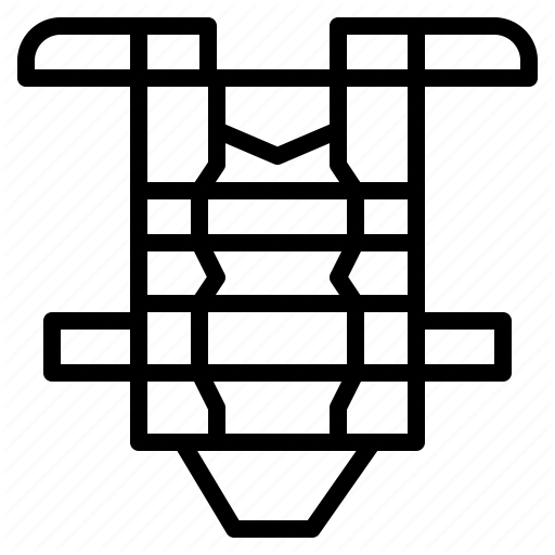 Chest, Guard, Protector, Sports, Vest Icon