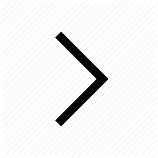 Chevron, Right, Sign Icon