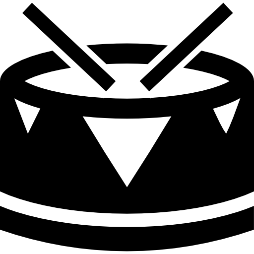 Christmas Drum Icons Free Download