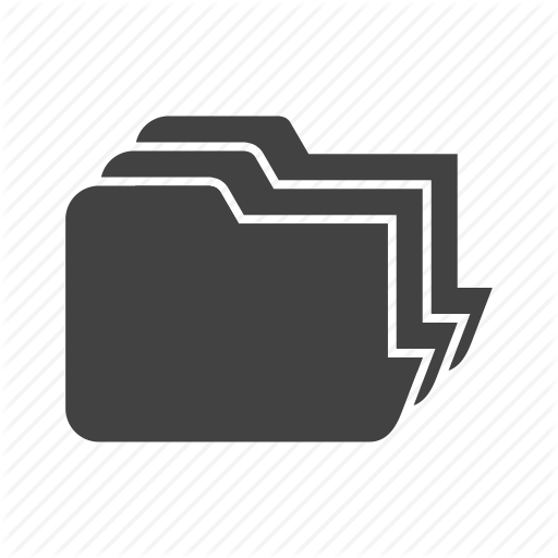 Document, Extension, File, Folder, Management Icon