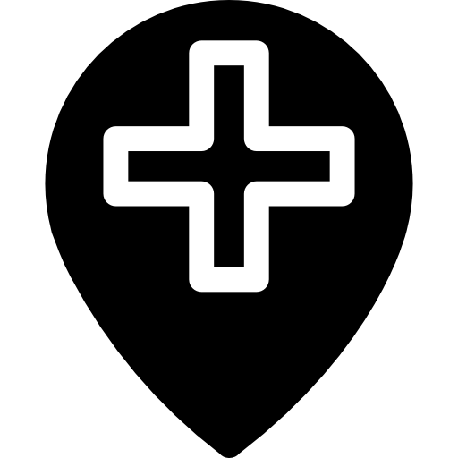 Church Localization Marker Sign Icons Free Download