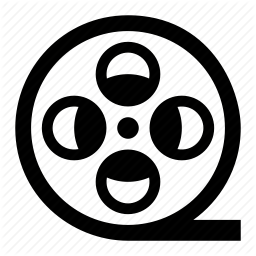 Cine, Cinema, Film, Movie, Roll Icon