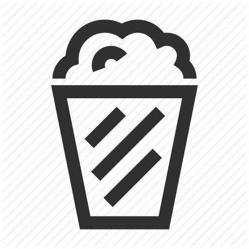 Cinema, Film, Media, Movie, Popcorn, Video Icon