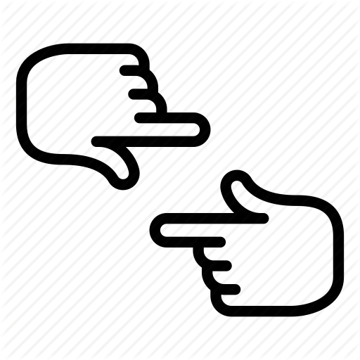 Cinema, Film, Frame, Gesture, Hand, Movie, Shot Icon