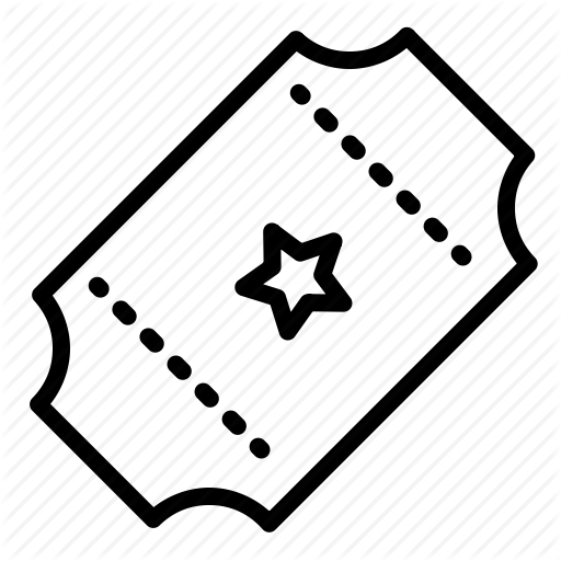 Bill, Cinema, Movie, Ticket Icon