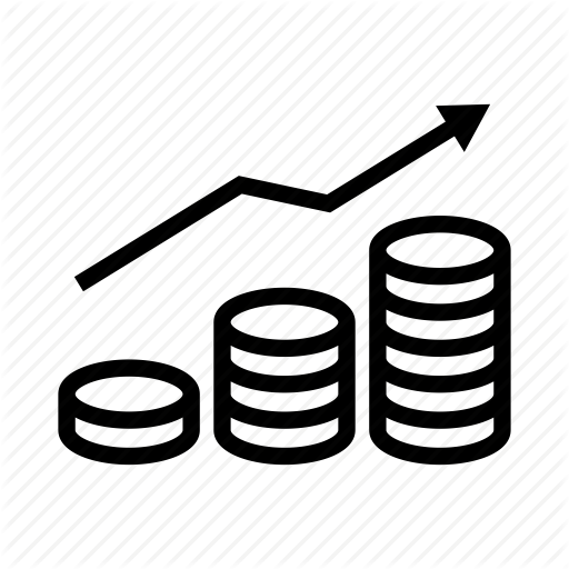 Analytics, Business, Coins, Finance, Graph, Money, Statistics Icon