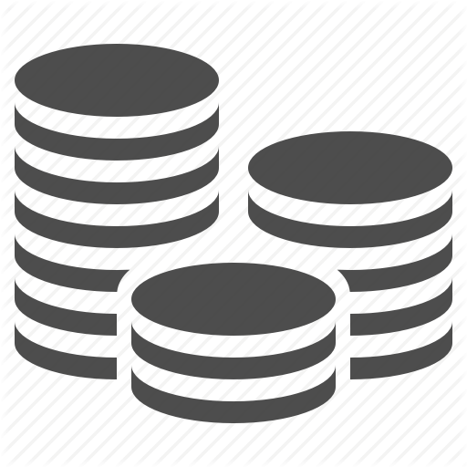 Coin, Coins, Money, Stack, Stacked Icon