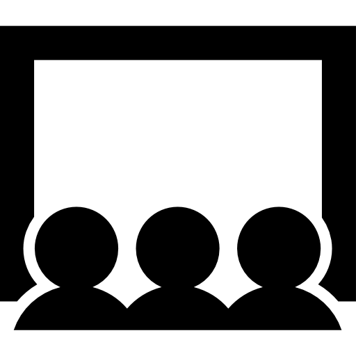 Class With Students And Whiteboard