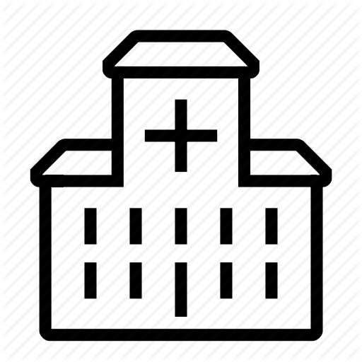 Clinic, Hospital Icon