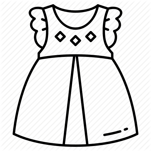 Apparel, Baby Clothes, Dress, Fashion, Kids, Kidswear, Shopping Icon