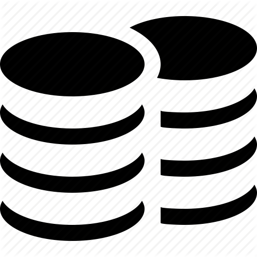 Icon Coin White Paper Quill