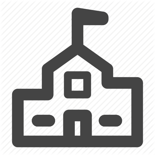 Building, Collage, Education, School, University Icon