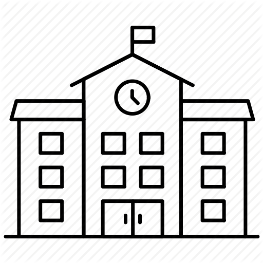 Architecture, Building, Collage, Institute, University Icon