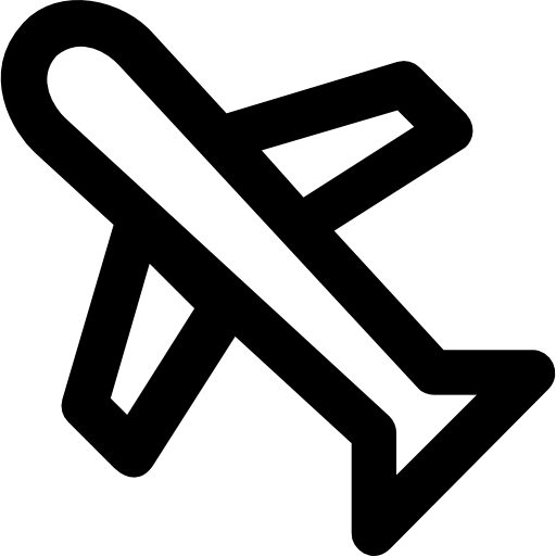 Aeroplane Icon Logistic Delivery Icon Collection Vectors Market