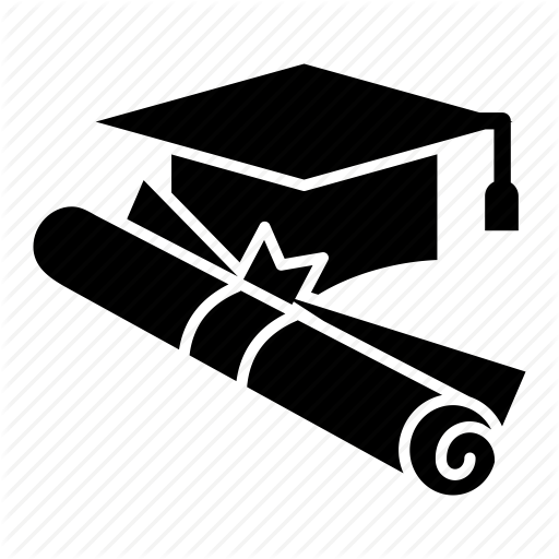 Certification, College, Degree, Diploma, Graduate, Graduation Cap Icon