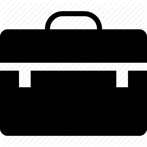 Bag, Briefcase, Laptop Bag, Suitcase Icon