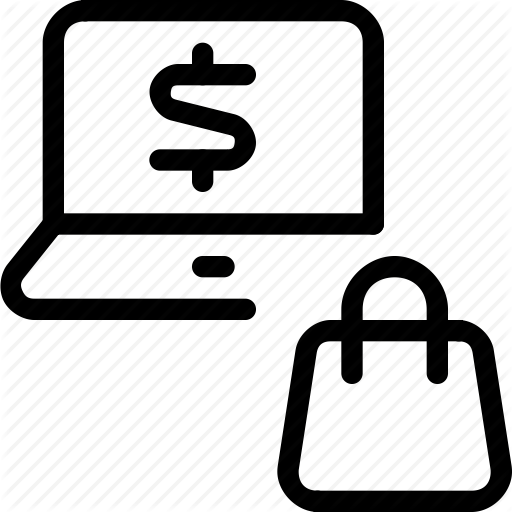Bag, Commerce, Computer, E, Ecommerce, Laptop, Shopping Icon