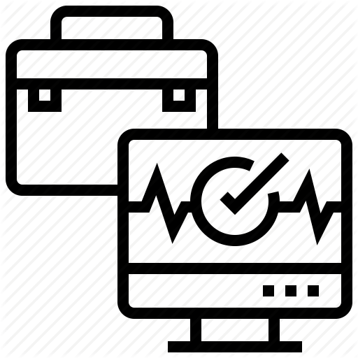 Bag, Computer, Machine, Ray, X Icon