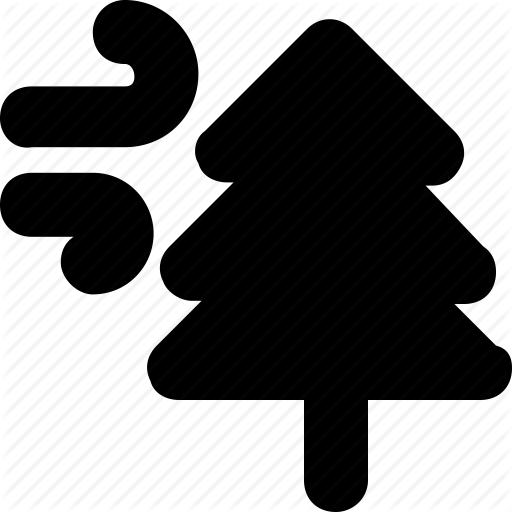 Conifer Windbreak, Fir Tree, Forest Wind, Tree Wind, Winter Icon