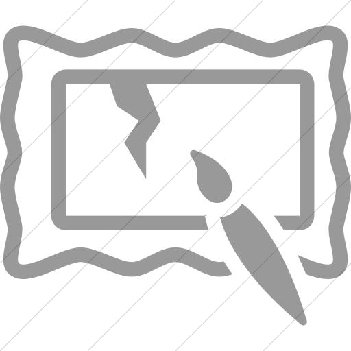 Simple Light Gray Iconathon Art Conservation Icon
