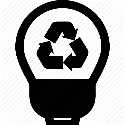 Bulb, Conservation, Energy, Environment, Power, Recycle Icon