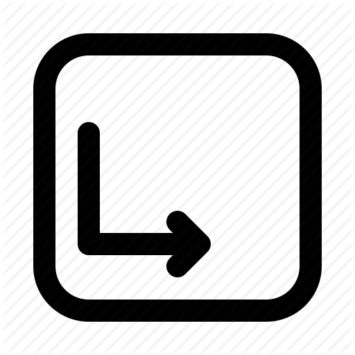 Arrow, Arrows, Corner, Direction, Down, Move Icon