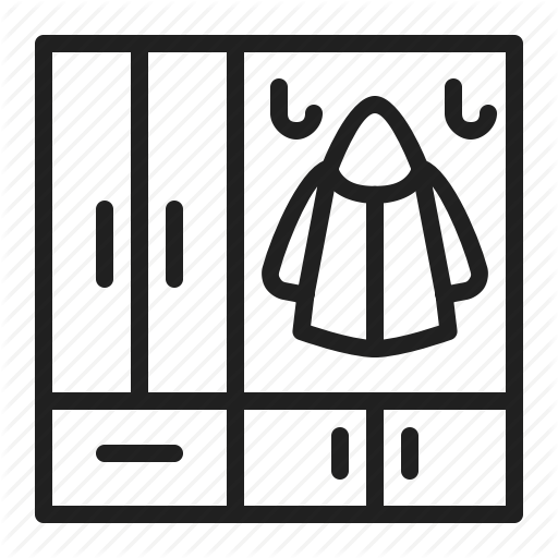 Furniture, Hallway, Interior, Wardrobe Icon