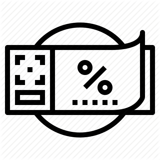 Coupon, Discount, Percent, Shopping Icon