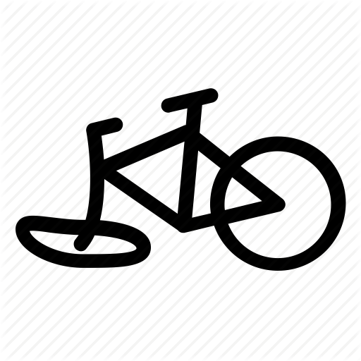 Bicycle, Bike, Broken, Crash Icon