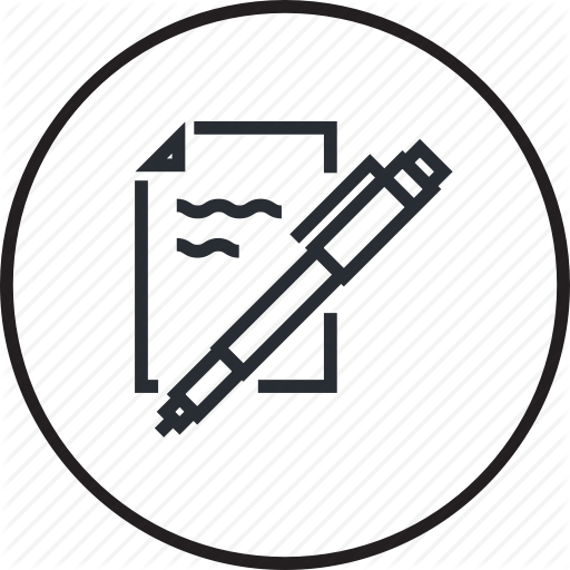 Brief, Concept, Creative, Line, Paper Work, Planning Icon