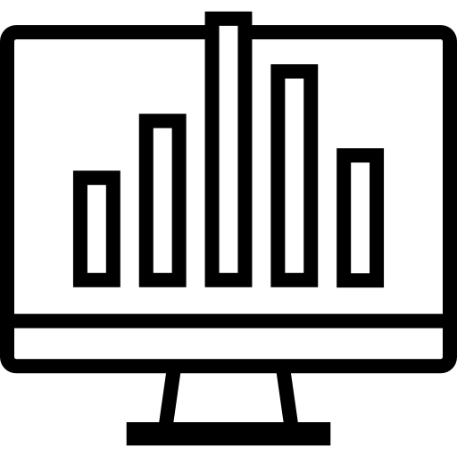 Flat Content Creator Glyph Icon