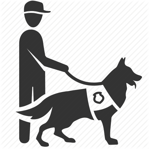 Police Dog Team Icon