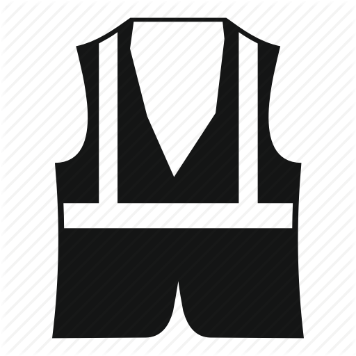 Jacket, Protective, Reflective, Rescue, Safe, Safety, Vest Icon