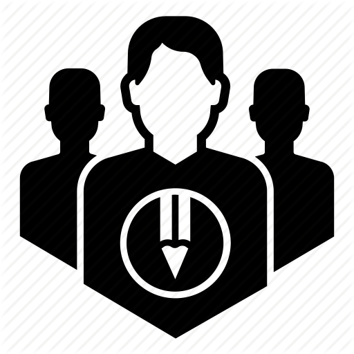 Design, Designer, Developer, Manager, Project, Team, Writer Icon