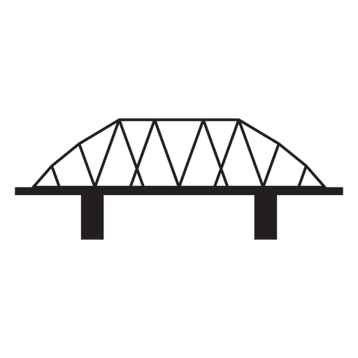 Bridge Stroke Icon