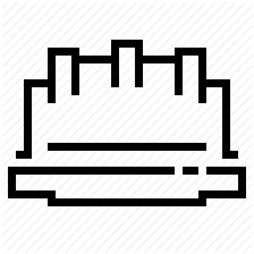 Building Site, Foreman, Helmet Icon