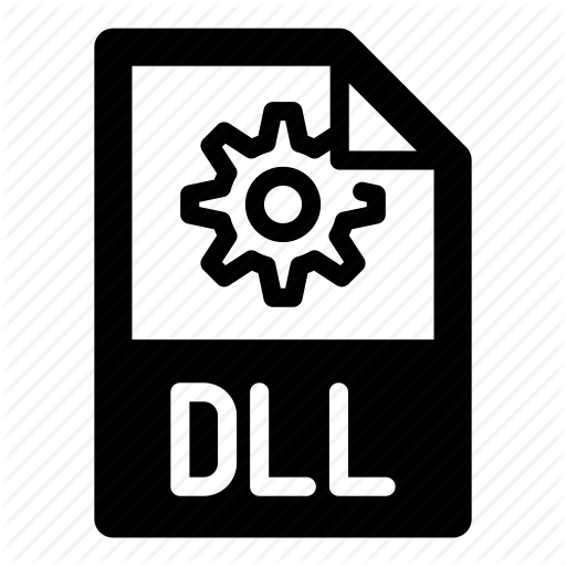 Dll, Extension, File, Format, Gear, Type Icon