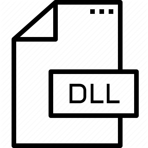 Dll, Document, File, Format, Template Icon