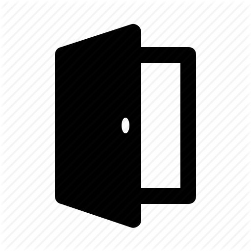 Door, Enter, Exit, Open Icon