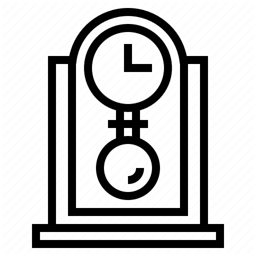 Clock, Furniture, Time, Vintage Icon