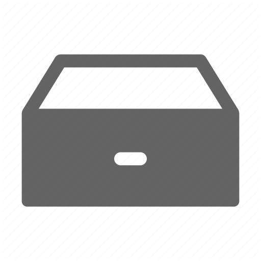Document, Drawer, Email, Inbox Icon