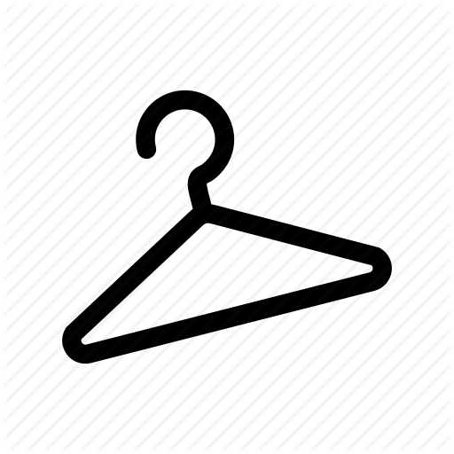 Closet, Cloth, Dress, Hanger Icon