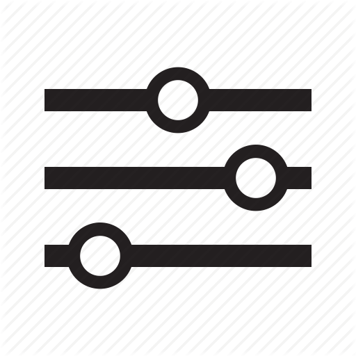 Adjustment, Control, Filter, Setting Icon