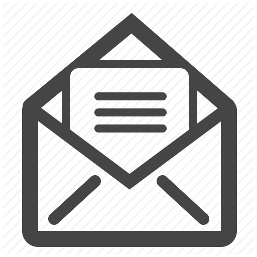 Contact Us, Email, Letter, Subscribe Icon